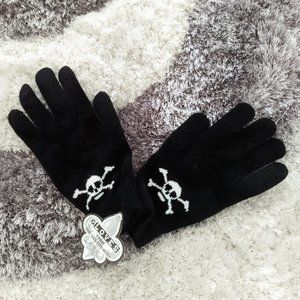 Goth Punk Skull & Crossbones Gloves